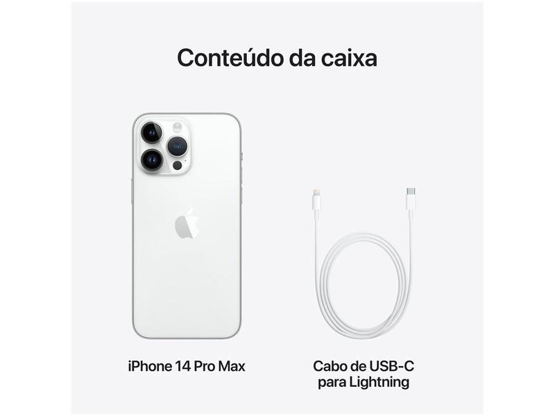 Apple Iphone 14 Pro Max 1TB Prateado 6,7 - iPhone 14 Pro Max
